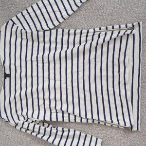 J crew boat neck 3/4 sleeve top